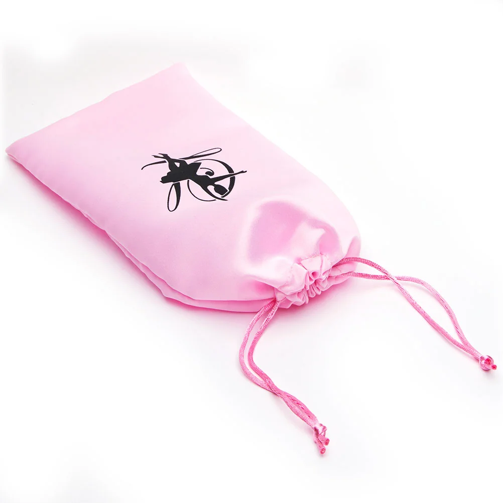 

Drawstring Ballet Shoes Bag Satin Dance Slippers Bags Shoes Storage Pouch Organizer For Girls Women