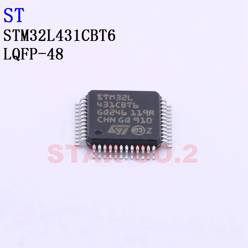 

5PCSx STM32L431CBT6 LQFP-48 ST Microcontroller