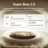 Baseus MC1 Pro Ear Clip Wireless Earphones Bluetooth 6.0 Hi-Res Ultra Open Earbuds earrings 4-Mic ENC Clip on ear buds Headphone - Image 4