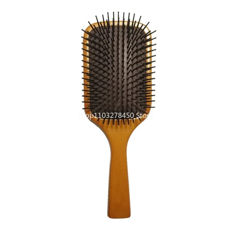 

Air Cushion Comb Airbag Massage Wooden Comb Household Anti-Hair Loss Electrostatic Comb for Women Only Long Hair
