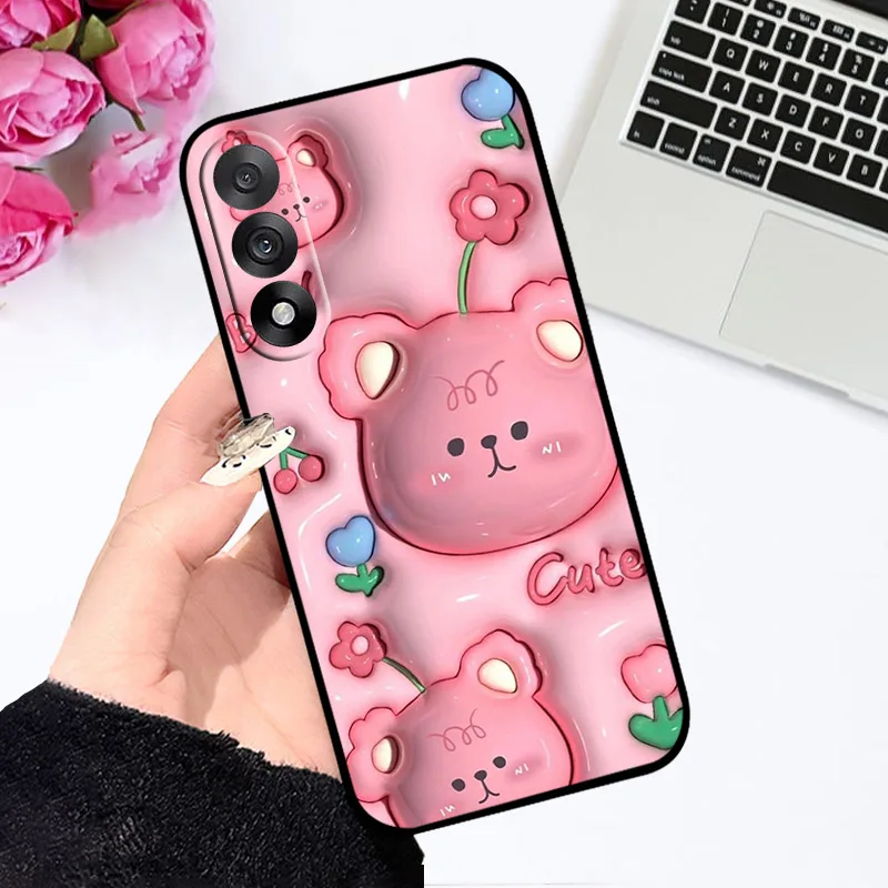 Sleek TPU Soft Silicone Back Cover - Fashionable Protective Case