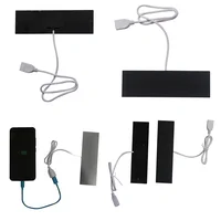 Chargeur de panneau solaire USB, batterie Portable, batterie de chargement de téléphone Portable, panneau de chargement pour ventilateurs de téléphones, lampe de poche, petites banques d'alimentation 3