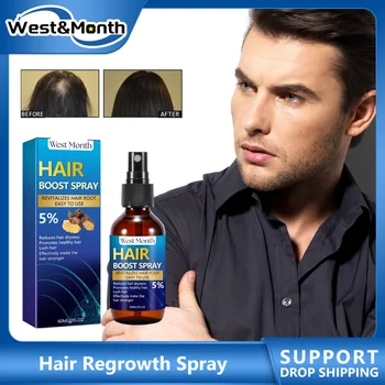 Hair Growth Spray Repair Baldness Prevent Hair Dry Frizzy Damaged Massage Scalp Thicken Strengthening Hair Loss Treatment Spray