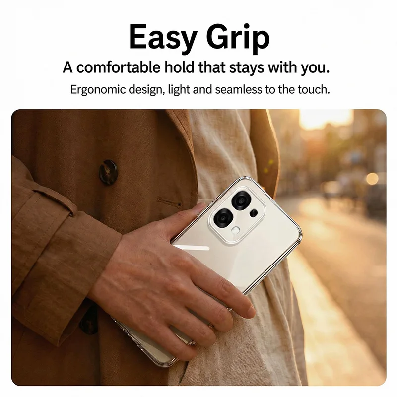 Flexible Durable Phone Case - Clear TPU Soft Transparent Cover