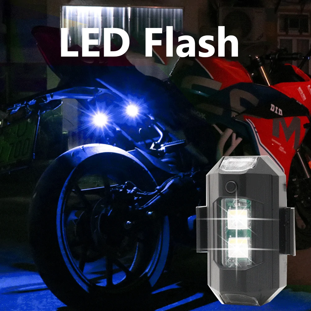 Rechargeable DC 5V LED Night Flying Warning Signal Indicator Light 7 Colors Mini RC Drone Strobe Flashing Lamp for Car Motorcycl motorcycle led lights,motorcycle accessories,car led lights