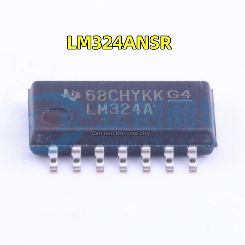 

50 PCS / LOT New LM324ANSR LM324 screen printing LM324A four-way operational amplifier IC SOP14 spot