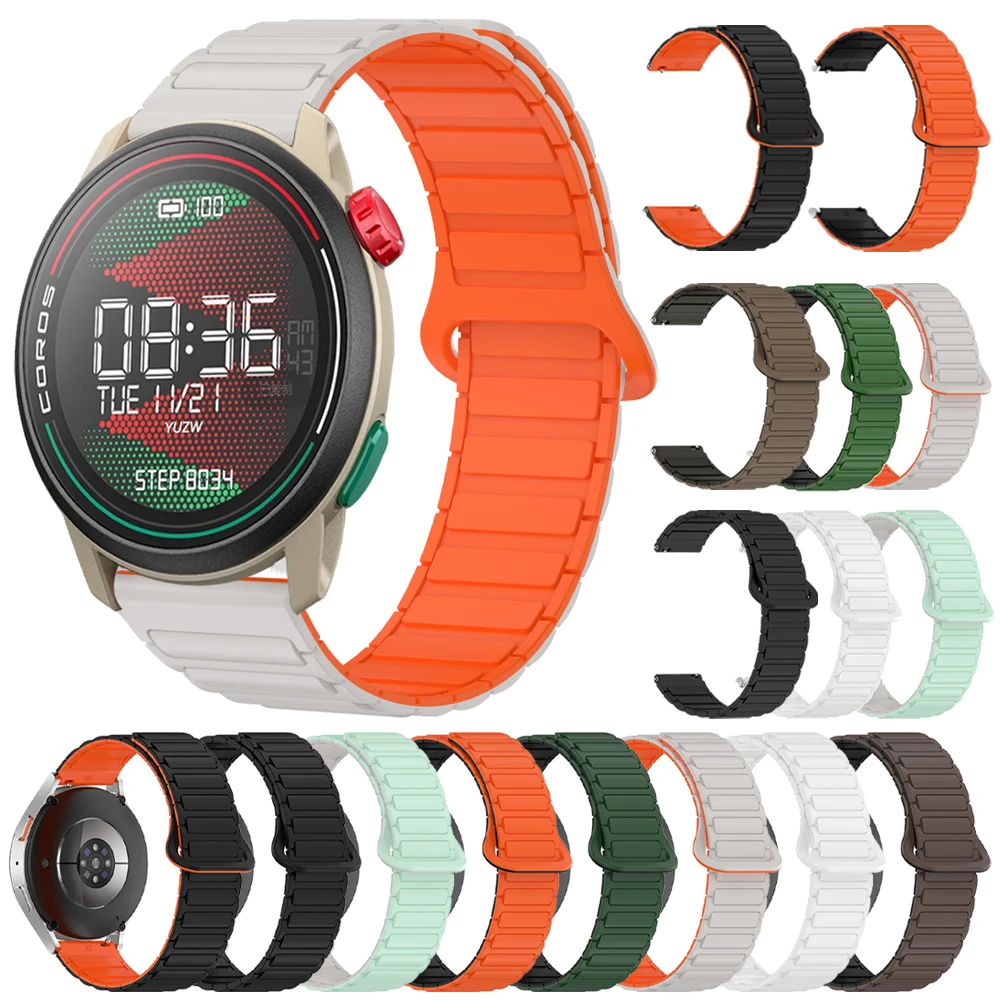 Enhanced Sport Silicone Watch Band - Premium Magnetic Wristband and Bracelet Strap