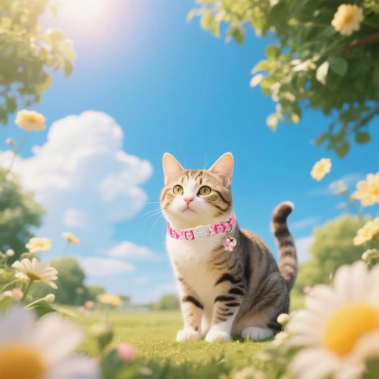 2-Pack Flower Breakaway Cat Collars 5