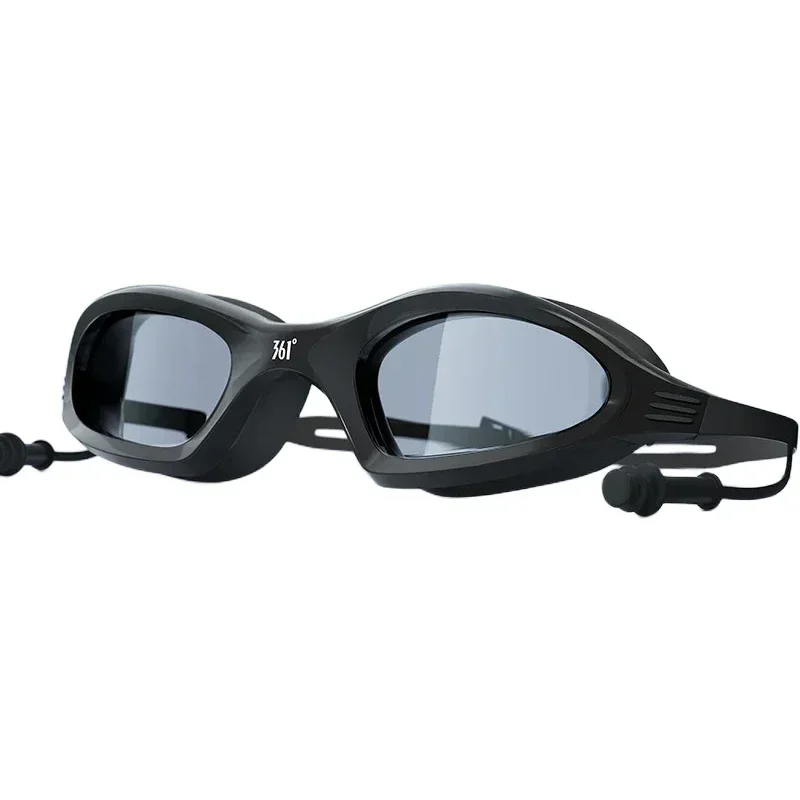 HD Waterproof Anti-Fog Swimming Goggles & Silicone Cap Set