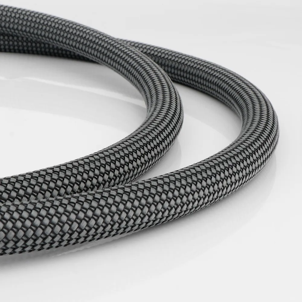 Neues Hi-End OFC EU/US Hifi Netzkabel Netzkabel mit rhodiniertem Stecker Schuko US AC Netzkabel Iine für Subwoofer-Verstärker – Detail 11
