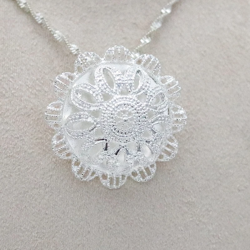 Fashion Hairpin Bridal Jewelry Africa Ethiopian Ring Set Ladies Jewelry Set Silver Chain Necklace Clip Bridal Jewelry