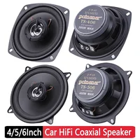 4/5/6 inch Car Audio Speaker 12V 300/400/500W 2 Way HiFi Coaxial Subwoofer Modified Speaker Full Frequency Car Stereo Speaker