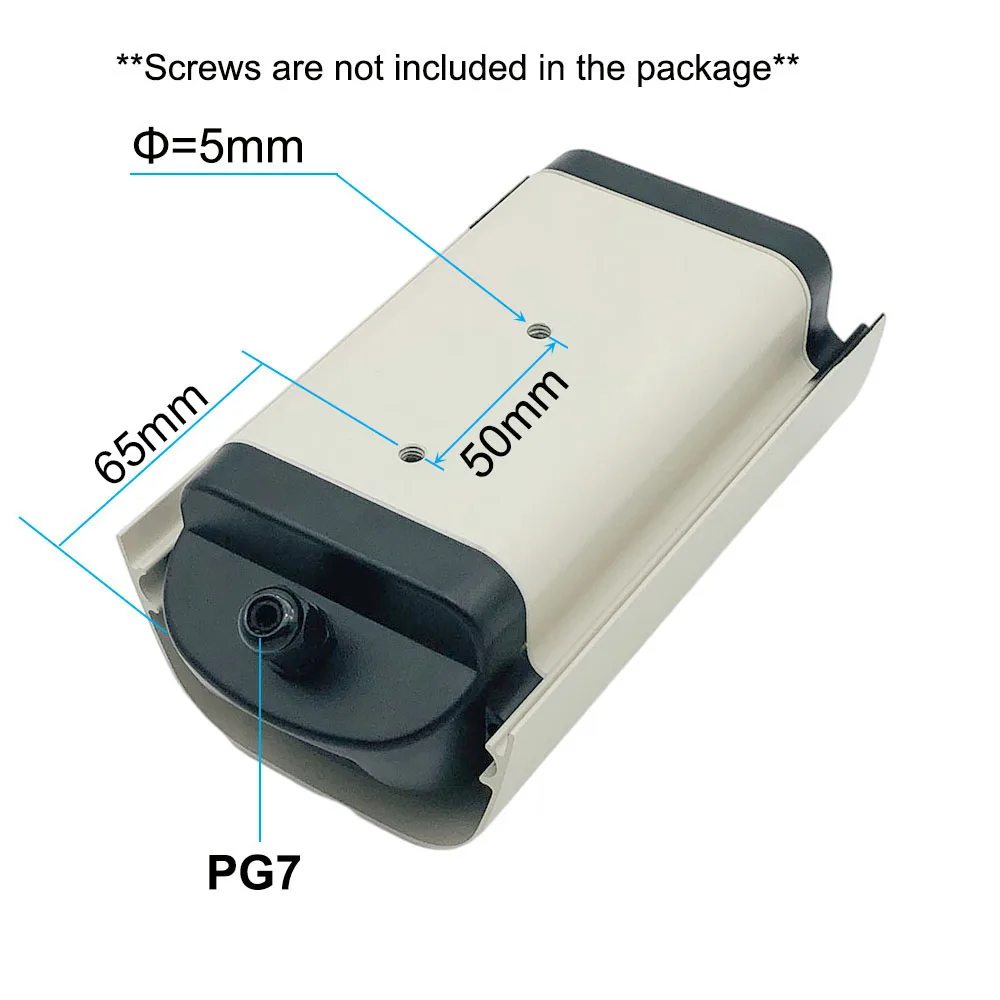 Aluminum Alloy Mini Surveillance CCTV Camera Housing Case with Wall Mount Bracket Waterproof Security Cameras Protection Shell