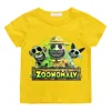 Game Zoonomaly T-shirt Summer Kids Cartoon Clothes Cotton Baby Girls Boys Short Sleeve Teens Birthday Sportwear Children T Shirt 4