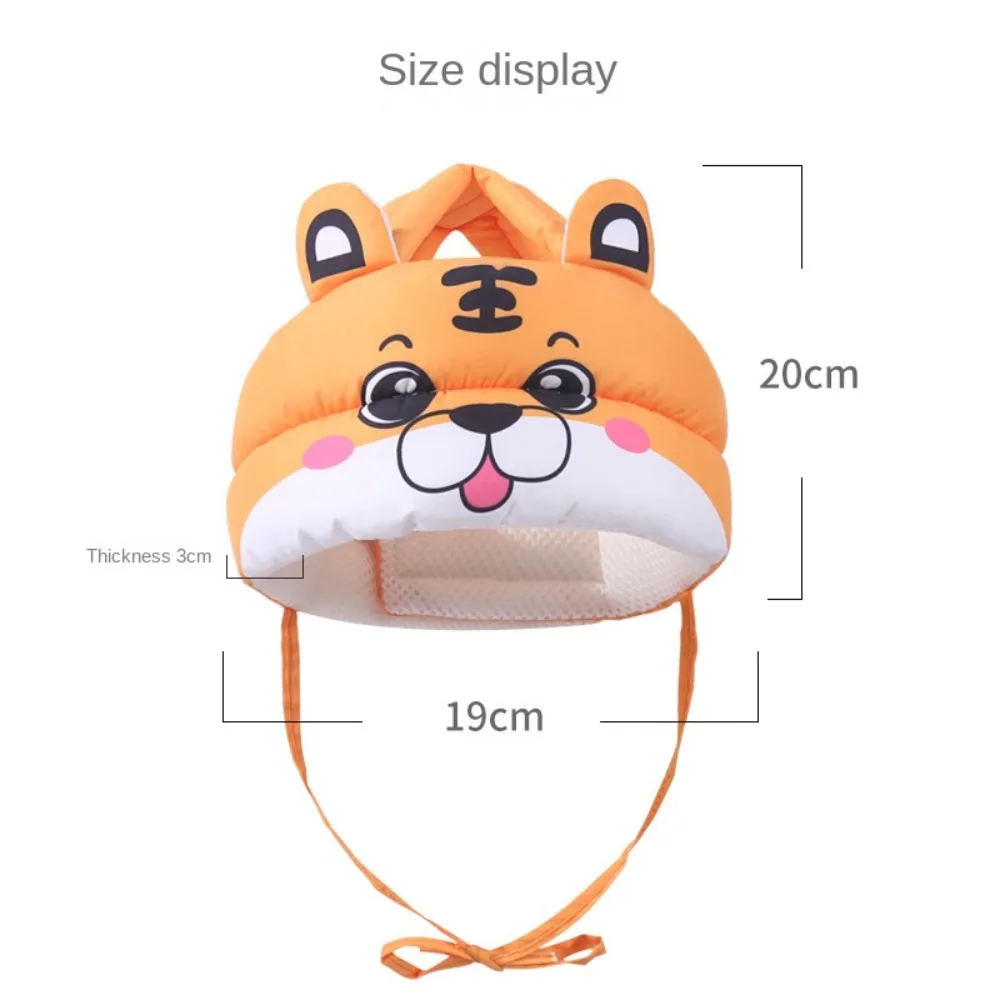 Polyester Cotton Baby Protection Hat Soft Anti Collision