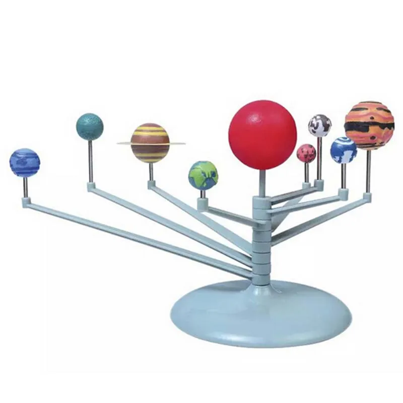 

Solar System Planetarium Model Kit Astronomy Science Project DIY Kids Gift 1 Set Solar System Nine Planets Model Science Kits