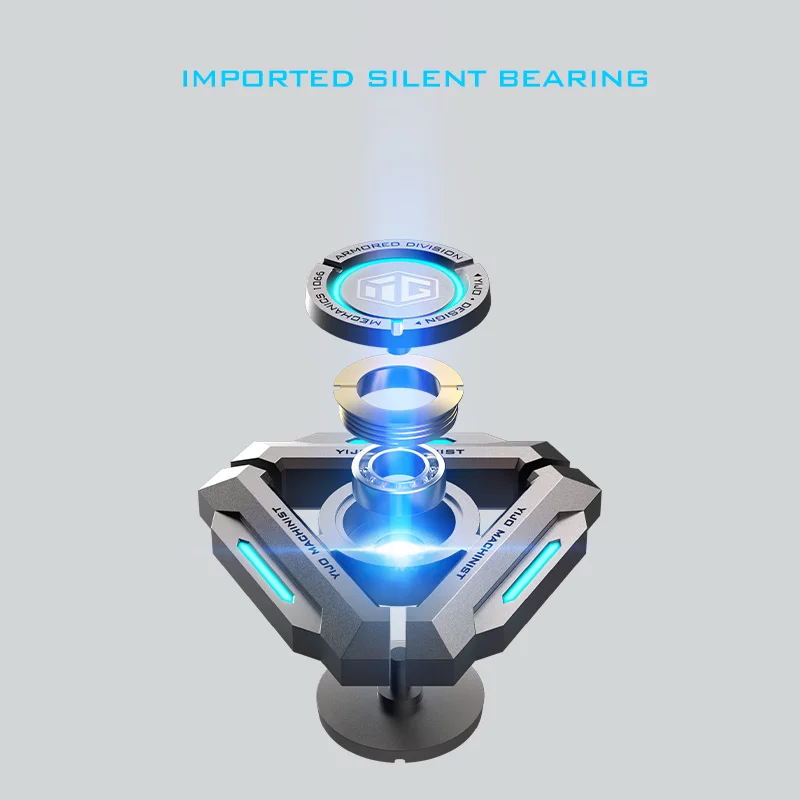 Fidget Toy Finger Sensory Gyroscope for Adult Stress Relief