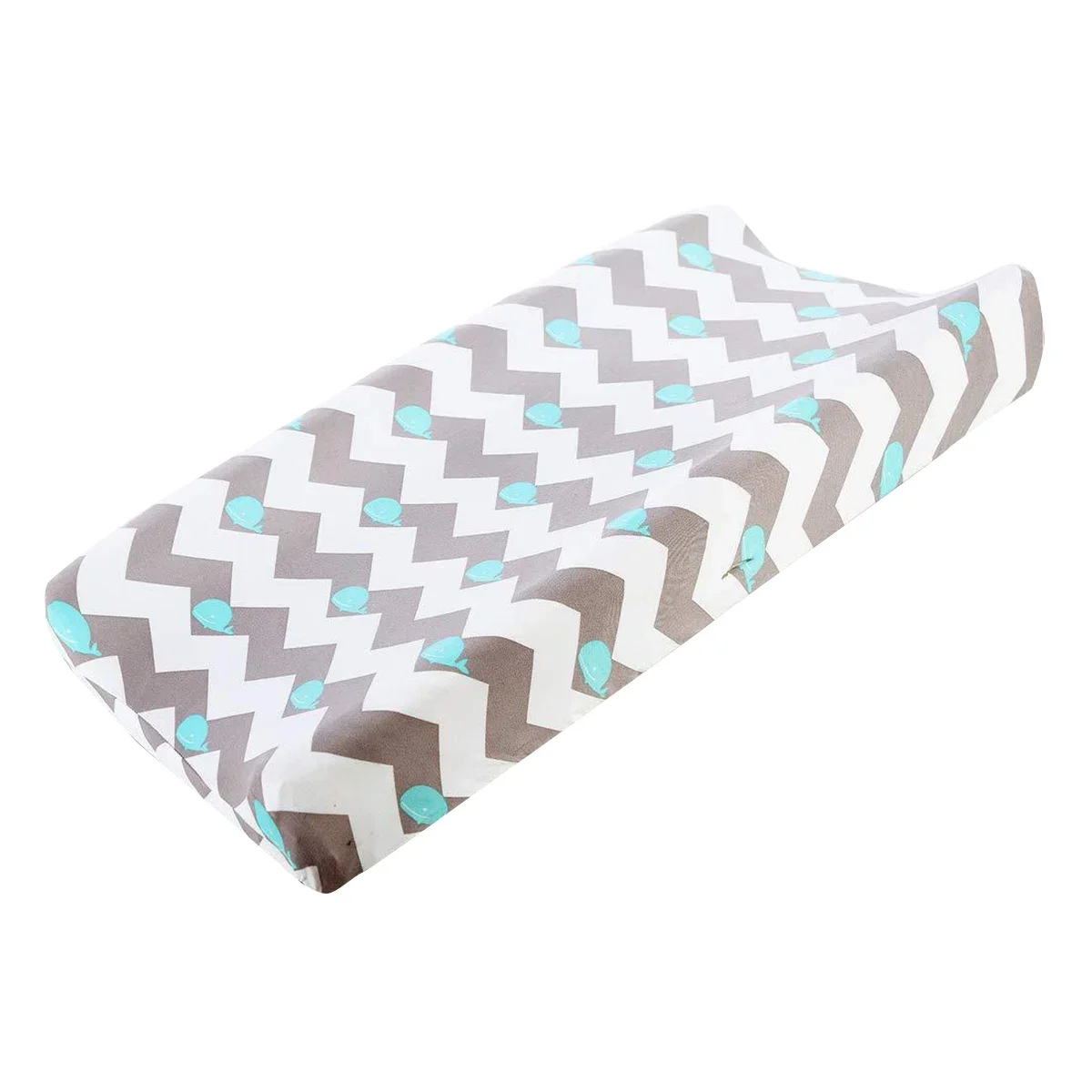 2pcs Baby Changing Pad Cover Stretchy Changing Table Sheet for Baby Boys Girls Diaper Nappies Mats Travel Pad