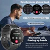 Rugged Military Smart Watch Men Heart Rate Outdoor Watch Waterproof 1.75" Al Voice HD Bluetooth Call Smart Watch For Android lOS 5