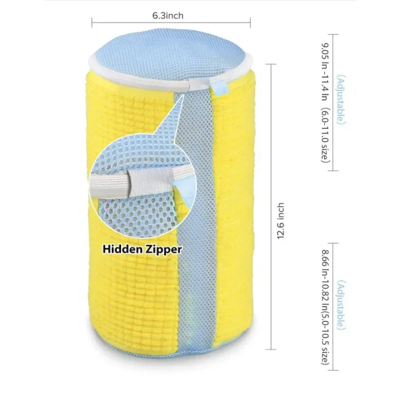 Laundry Washing Net Easily remove dirt Lazy shoe washing bag Anti-deformation Shoes Clothes Organizer for Shoes Sneaker Clothes 5