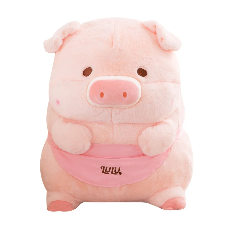 Kawaii Lulu Pig Bread Plush Toy Cute Creative Stuffed Animals Piggy Toast  Doll Girl Birthday Toys Girlfriend Couple Gift