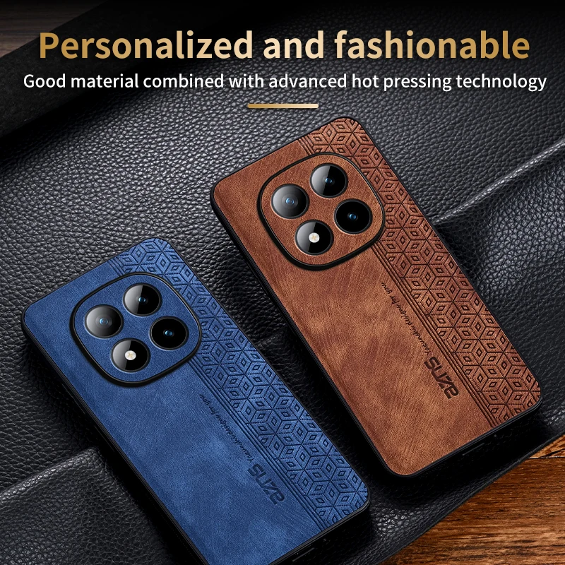 Business Skin Series Protective Phone Case for Xiaomi Redmi Note 17 Pro