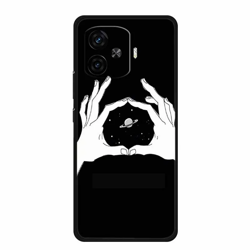 Durable Black Silicone Soft Back Cover Case – Premium Protective Phone Coque