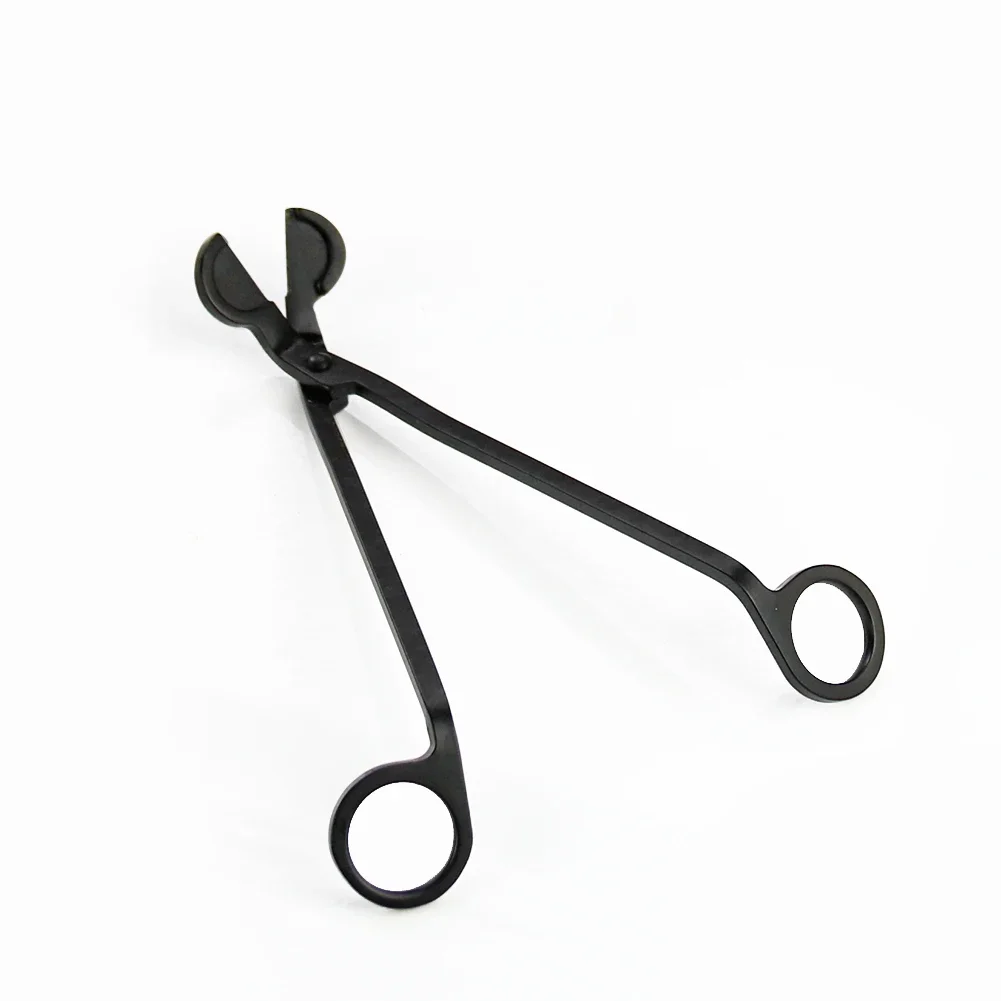 Stainless Steel Candle Wick Trimmer Candle Scissors Oil Lamp Trim Wick Cutter Snuffer Tool Hook Clipper Making Candles Supplies