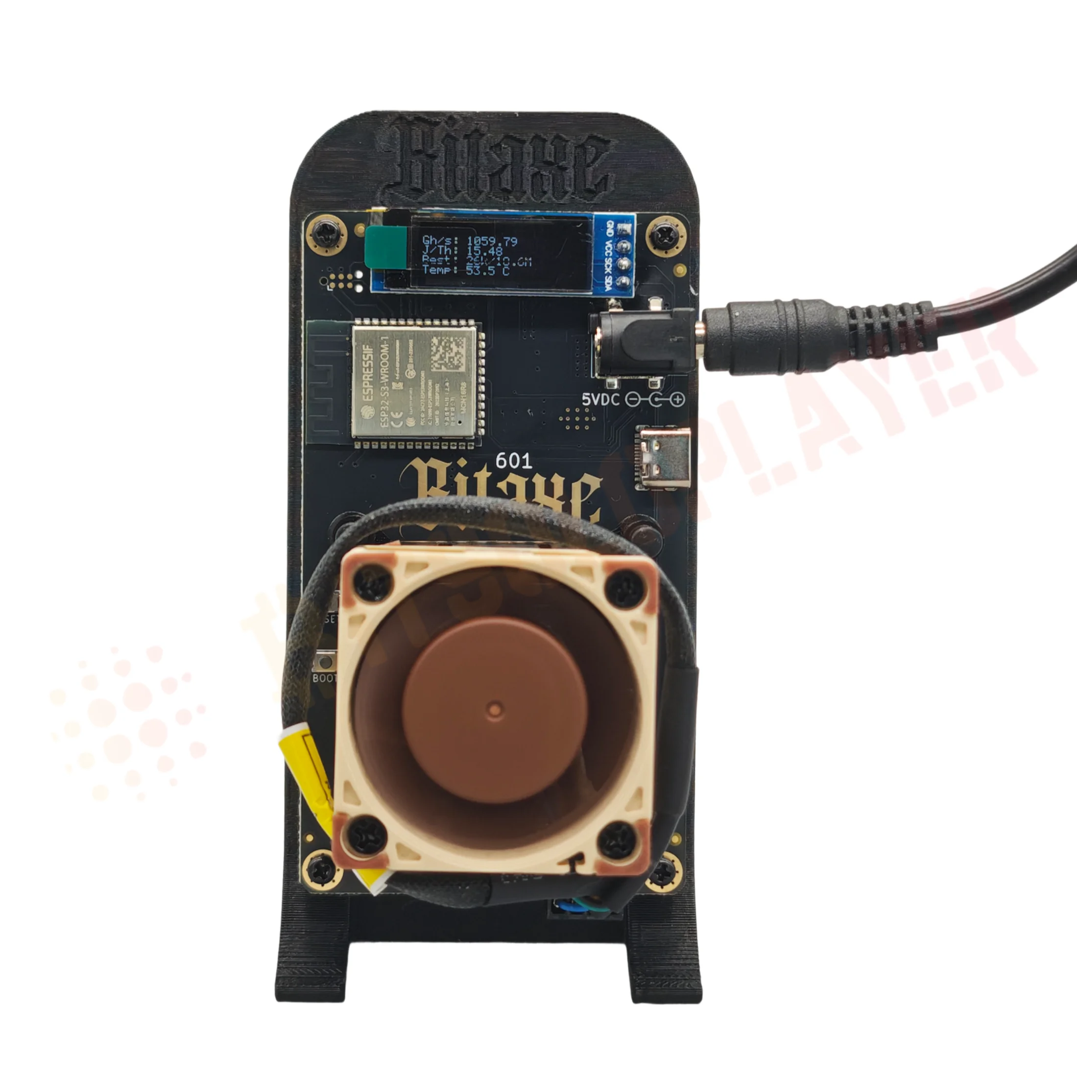 100% noiseless Bitaxe Gamma 601 1.2TH/s bitcoin miner Sha256 Solo Mining  Open Source Bitcoin ASIC Miner With NF-A4X20 PWM Fan - AliExpress