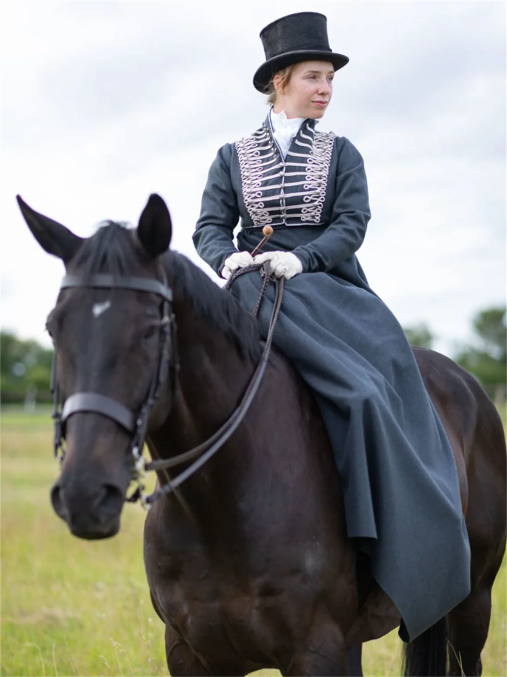 Equitazione Vestito Cavallerizza Regency Ladies Riding About