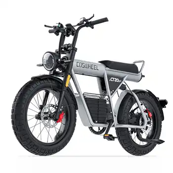 Coswheel Adult Electric Bike CT20S 1500W 60V 27.5AH Off Road Electric Bike Ebike Fat Tire Bike 2