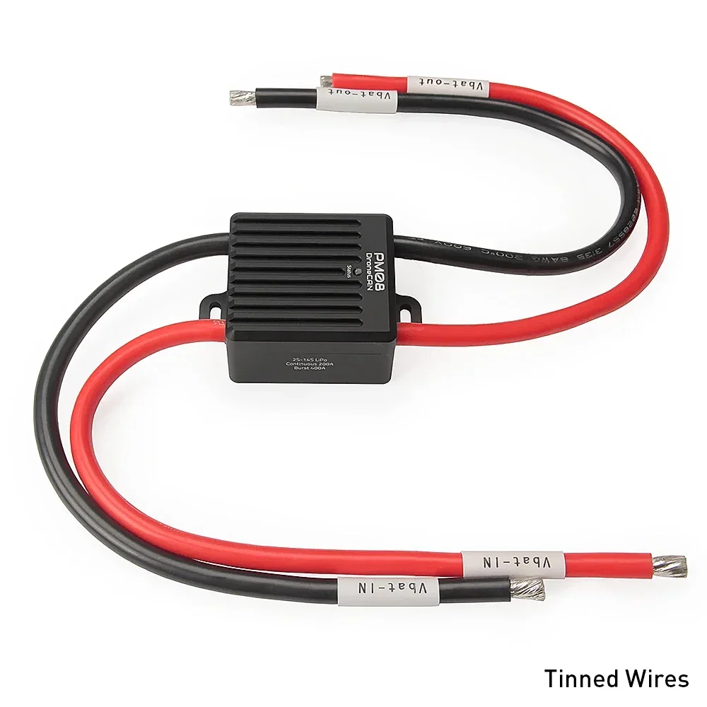 รูปสินค้า โมดูลควบคุมโดรน DroneCAN PM08-CAN 2-14S 200A 2เอาต์พุต 5V