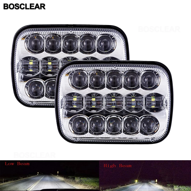 

LED Headlight for Jeep Wrangler YJ Cherokee XJ GMC Savana 1500 2500 3500 GMC Safari Ford F550 F350 F250 For Chevrolet Express