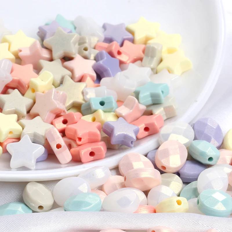  240PCS Valentines Silicone Beads, Valentines Beads