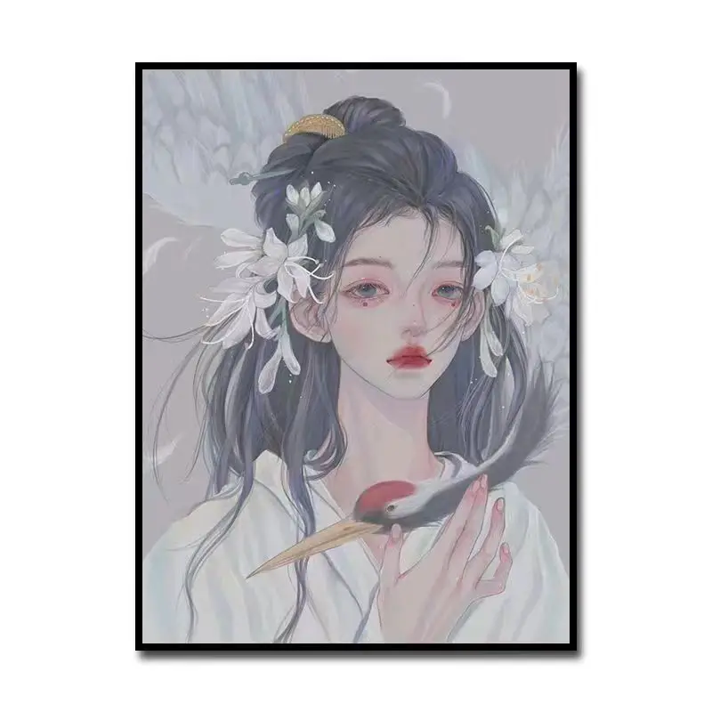 

2023 цветной карандаш ручной работы-новая декоративная картина, Настенная картина, дикая картина для украшения ручной работы, цветная картина