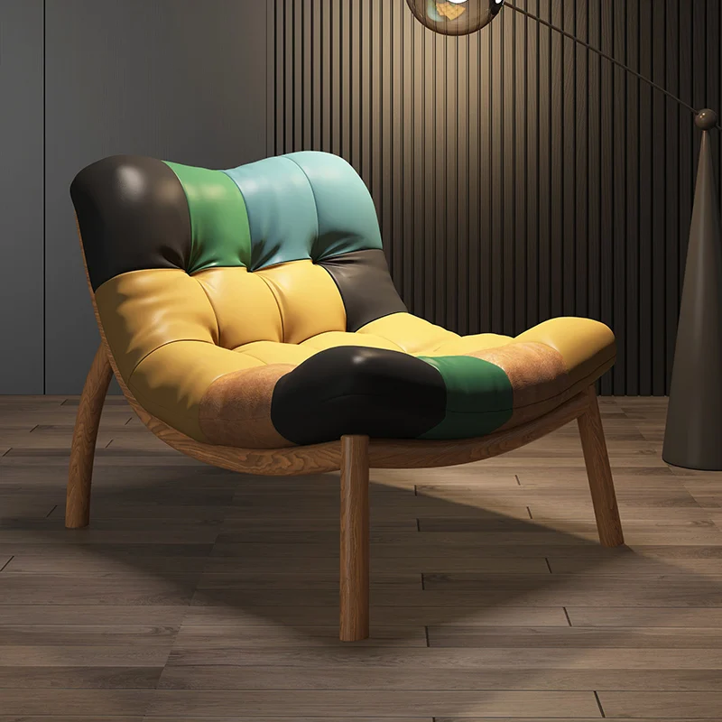 

Single Women Recliner Chair Simple Fashion Lazy Nordic Recliner Chair Large Living Room Mecedoras Para Casa Home Furniture