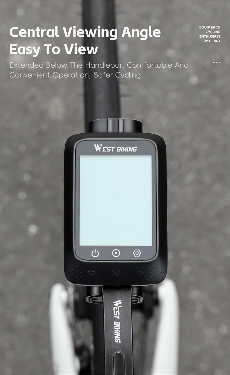 WEST BIKING Fahrradcomputer-Halterung, integrierte Lenkerverlängerung/Vorbau, verstellbare Halterung für Wahoo/Bryton/XOSS/Garmin Tachometer – Detail 7