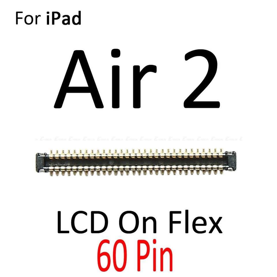 2-Pack IPad 7th/8th/9th Gen Bigger Digitizer Connector - 54-Pin T354 Replacement Part