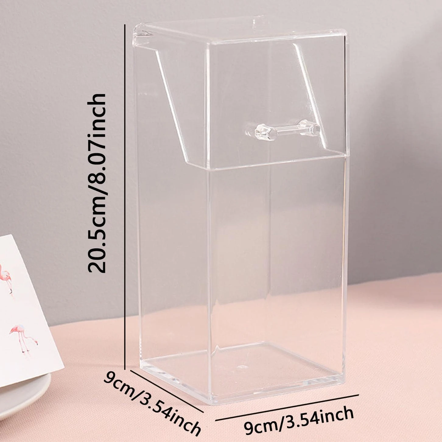 Makeup Storage Box Plastic Multifunction Makeup Brush Storage Holder 1pc for Home