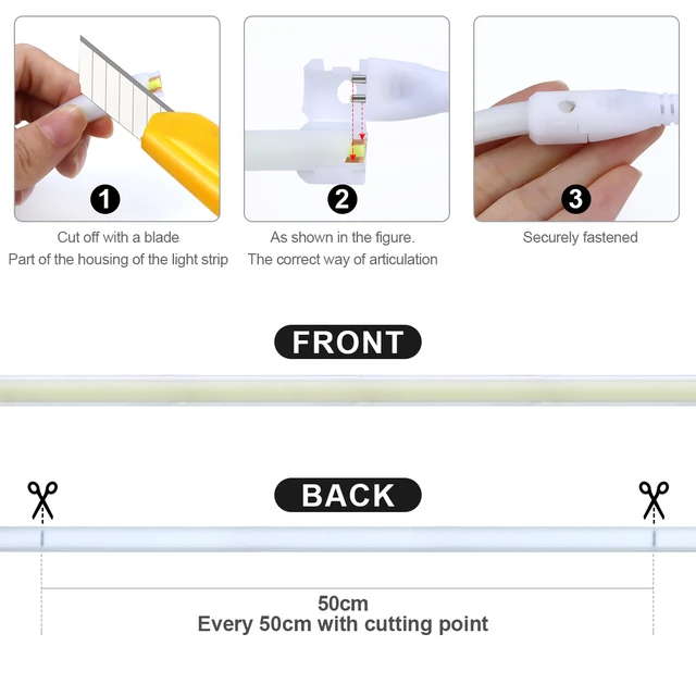 110 فولت 220 فولت السوبر مشرق COB LED قطاع مع التبديل فوب الشريط الشريط الاتحاد الأوروبي الولايات المتحدة التوصيل 35 متر 30 متر 20 متر 15 متر 10 متر 5 متر أضواء النيون لغرفة المطبخ