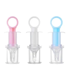 Dispensador de gotero de Alimentación inteligente para bebé, utensilios de alimentación de 3 colores, alimentador de aguja infantil, 1 ud.