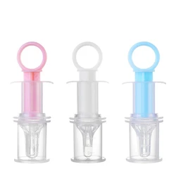 Dispensador de gotero de Alimentación inteligente para bebé, utensilios de alimentación de 3 colores, alimentador de aguja infantil, 1 ud.
