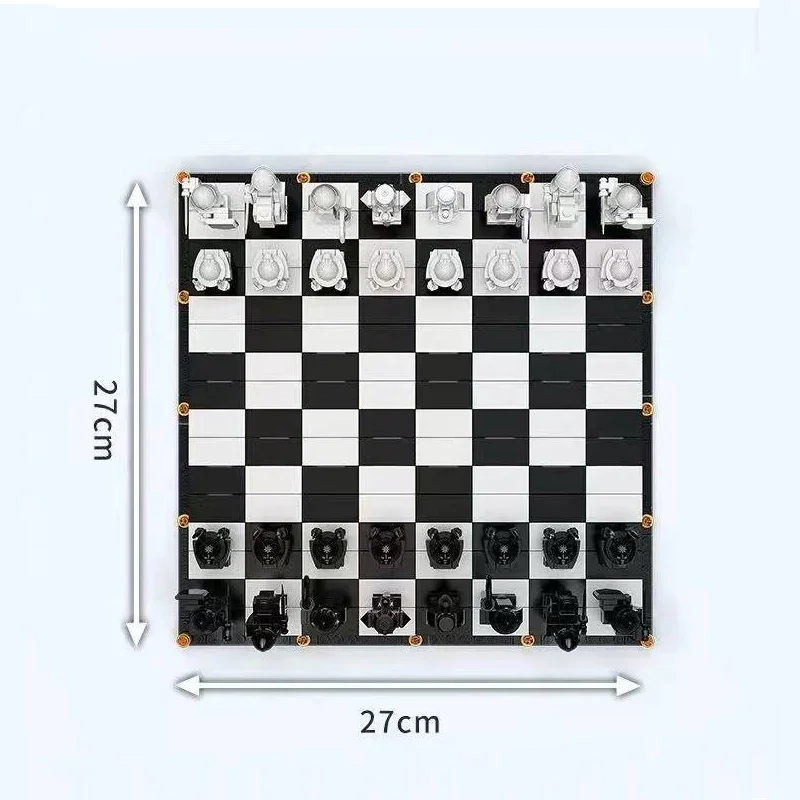 2022 New Products Compatible with Building Blocks Harry Series Hogwarts Wizard Magic Chessboard Assembled Building Blocks Toys C 3
