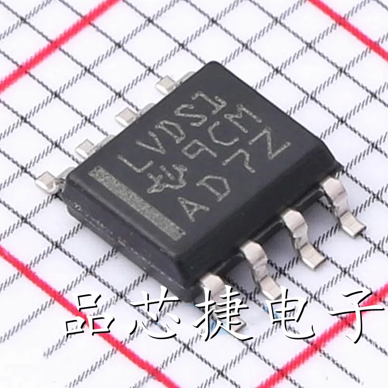 

10 шт./партия SN65LVDS1DR маркировка LVDS1 SOIC-8 400-Mbps LVDS один высокоскоростной приемник
