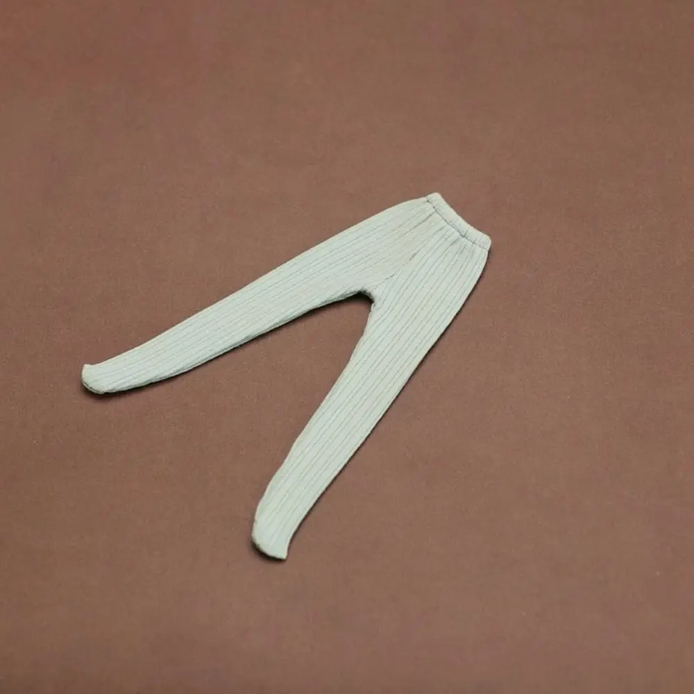 New Cotton Leggings for 1/6 BJD Dolls Elastic Knitted Pants Mini Leggings Socks Clothes for 30cm Dolls DIY Accessories