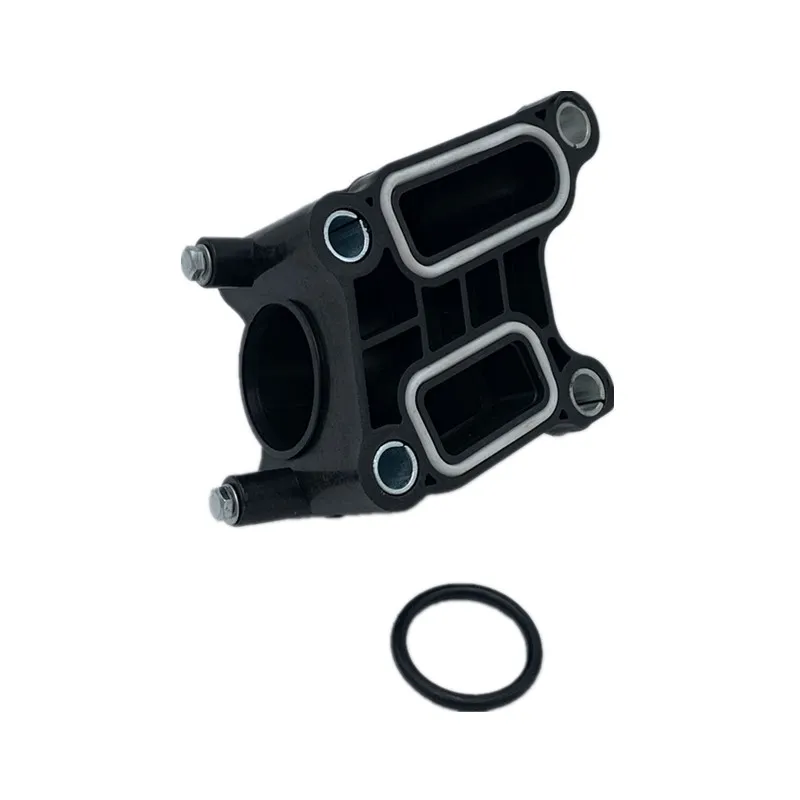 Thermostat Housing Cover New 5017183AB For Chrysler 300 For Dodge Charger Magnum Concorde Intrepid Coolant Water Outlet Air Bleeder Thermostat Housing