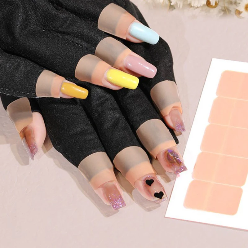 Anti UV Radiation Protection Gloves LED Lamp Nail UV Protection Glove Nail Art Gel Dryer Light Art Equipment