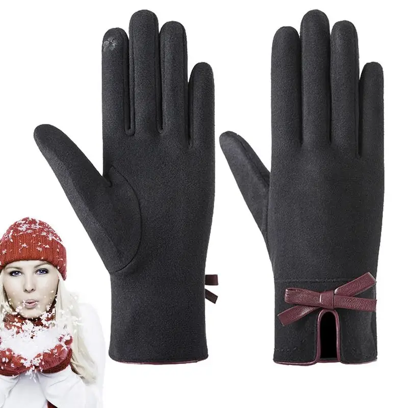 

Winter Gloves Texting Gloves Winter Warm Full Finger Gloves For Cycling Working Texting Skiing Driving Game Touch Screen