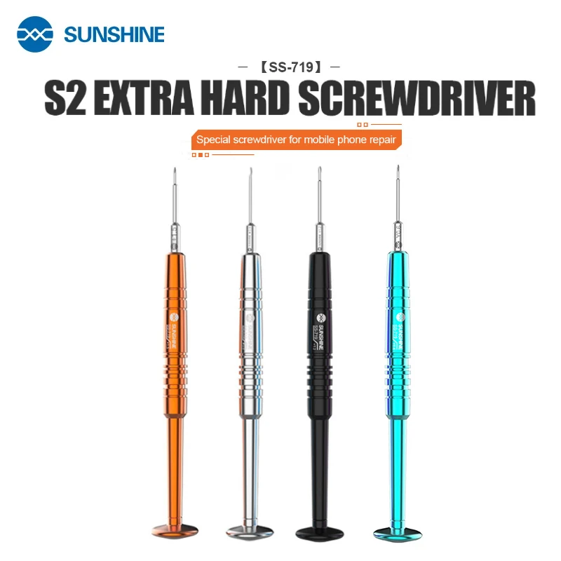 

SUNSHINE SS-719 Precise Magnetic Screwdriver for Mobile Phone Repair Cross T2 Screwdrivers Maintenance Tools
