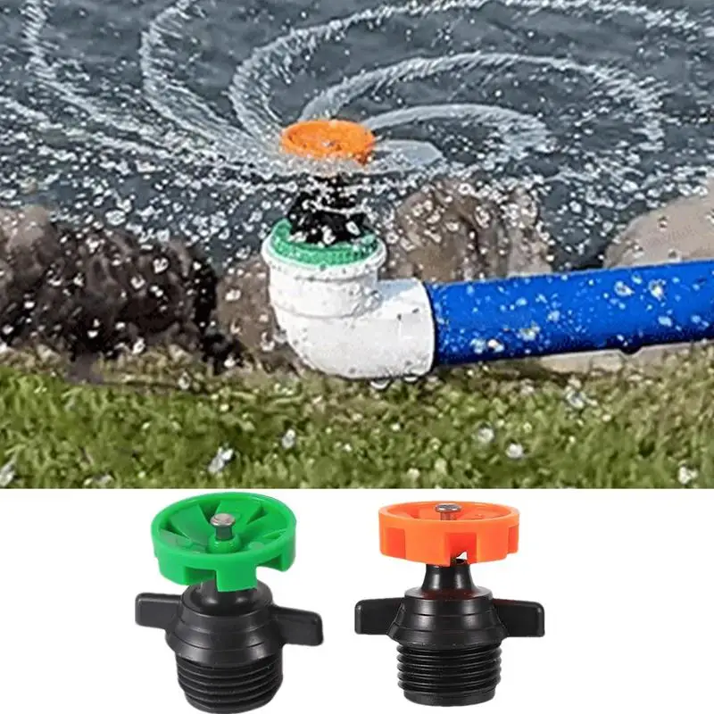 

10pcs Hose Head Sprayer Water Sprinklers 360-degree Rotating Garden Irrigation Watering Vegetable Greening Sprinkler Device